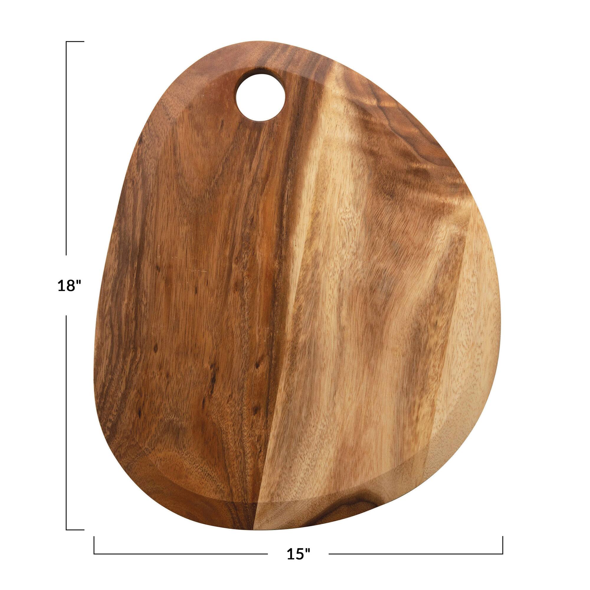 Hello Honey® 18" Suar Wood Cheese/Cutting Board